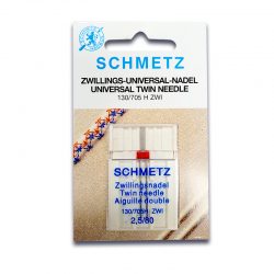 Schmetz Universal Twin Needles 2.5mm
