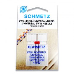 Schmetz Universal Twin Needles 4.0mm