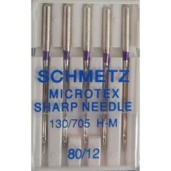 Schmetz MicroTex Sewing Needles Size 80 / 12