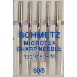 Schmetz MicroTex Sewing Needles Size 60 / 8