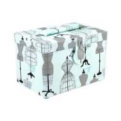 Birch Small Rectangle Sewing Basket - Mannequin Sorbet