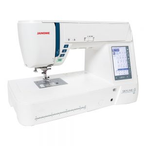 Janome Skyline S9 - Angled View