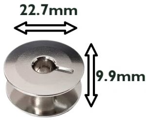 Dimensions of the Jumbo Bobbins