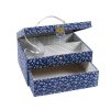 DMC RECTANGLE SEWING BOX 21X28X15CM