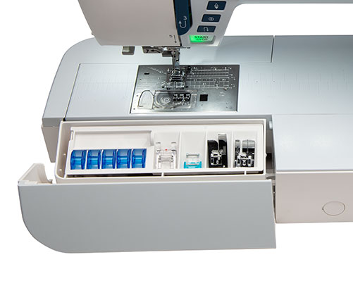 Accessory Tray on the Janome Skyline S6